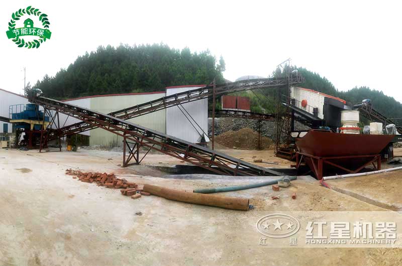 模范制砂生產線