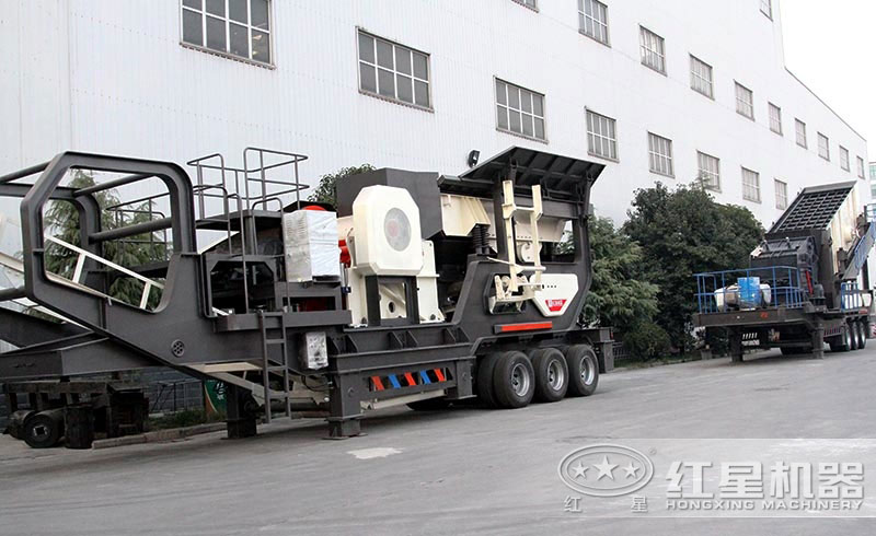 建筑垃圾移動(dòng)破碎機(jī)