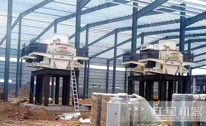 大型的制沙設備生產線