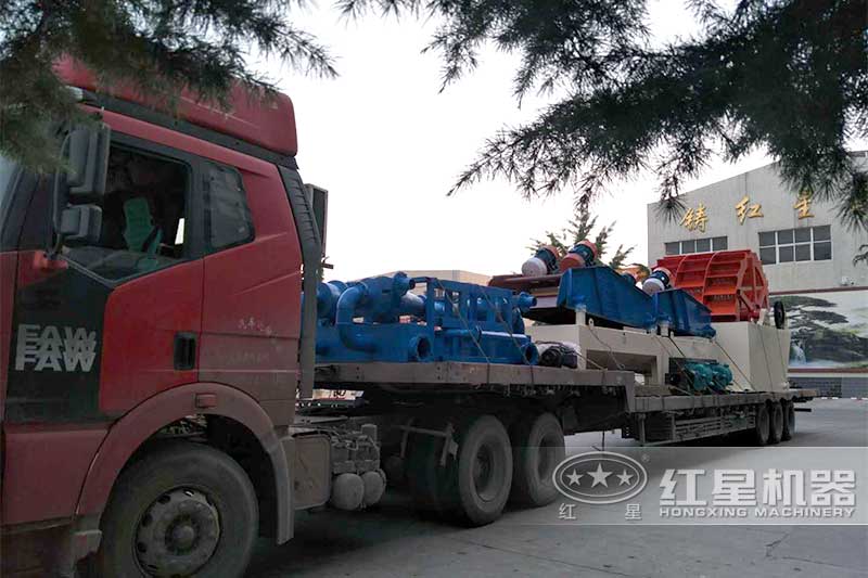 洗沙加細沙回收一體機發貨