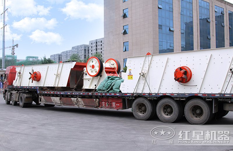 顎式破碎機發貨鄭州中牟