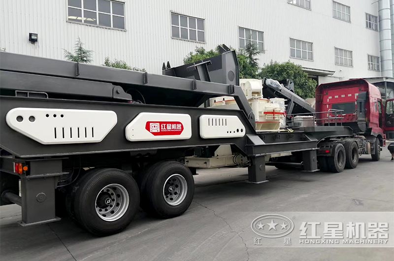 必須要做顏值與實力并存的機車制沙機——HX移動制砂機，就是美！