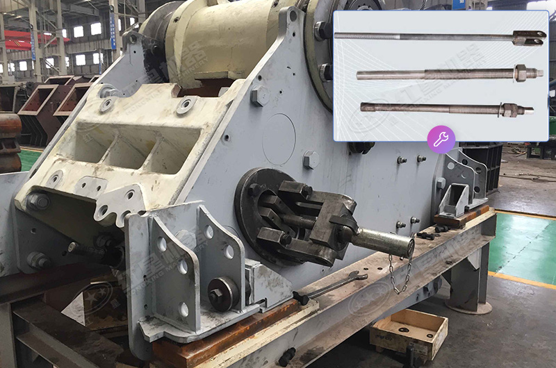 顎破機連桿零部件