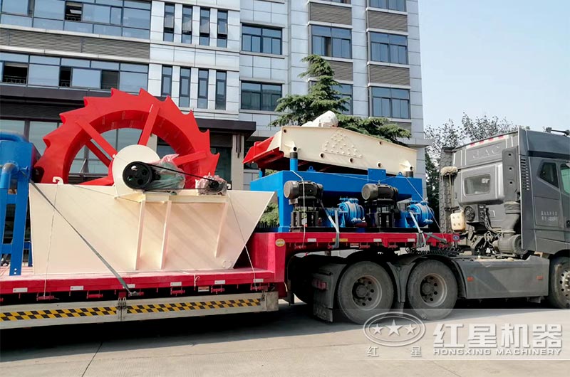 輪式細砂回收一體機發貨