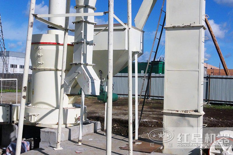 遼寧環保5r雷蒙磨粉機現場