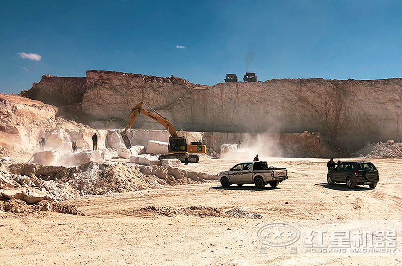石英石礦實地拍攝