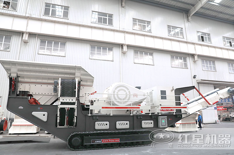 履帶式移動破碎站，智能環保