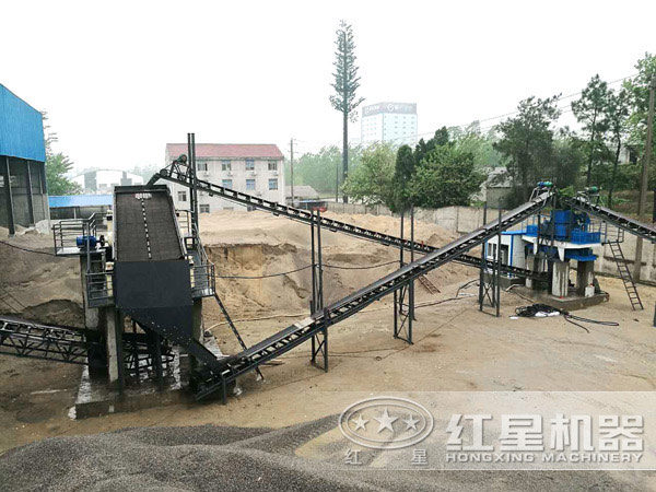 VSI制砂機現場圖