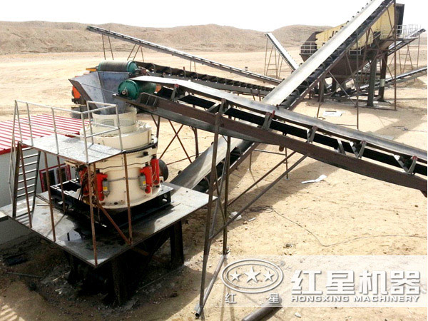 鵝卵石破碎生產(chǎn)線