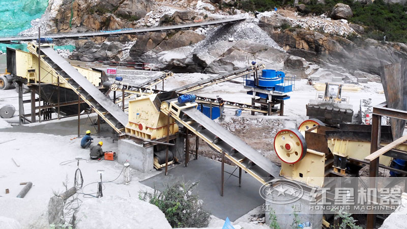 制砂生產線工藝流程